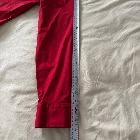Express 1MX Dress Shirt in Red - Picture 5 of 7